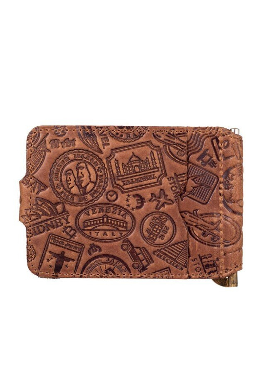 Зажим для купюр «Let's Go Travel» MC-01 Shabby Alga Hi Art (269089294)