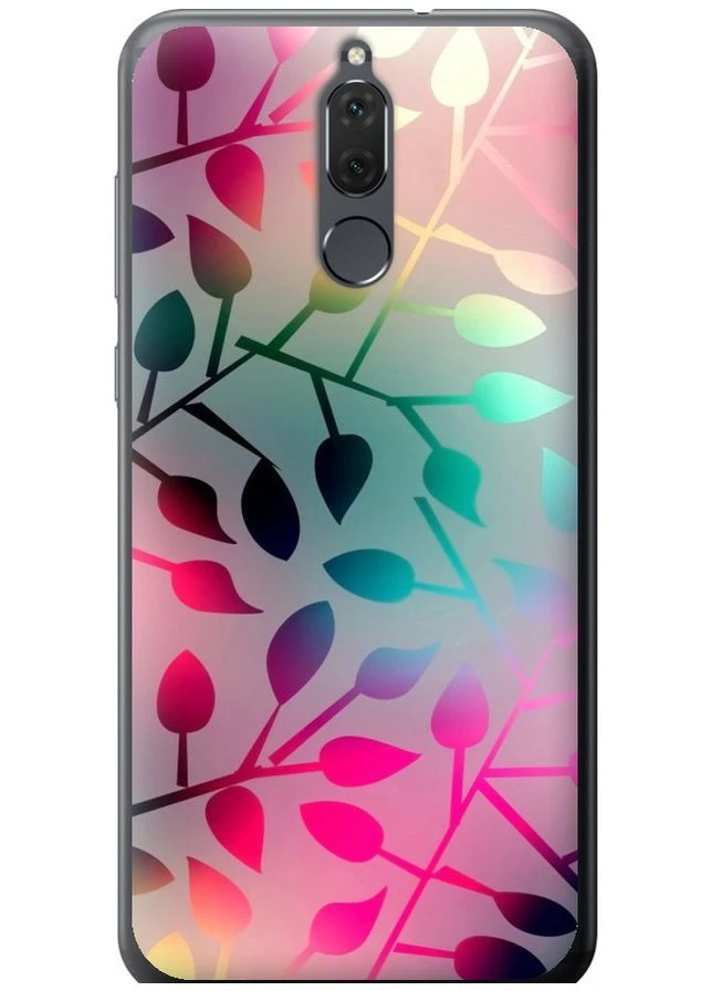 Силиконовый чехол 'Листья' для Endorphone Huawei Mate 10 Lite (262979166)
