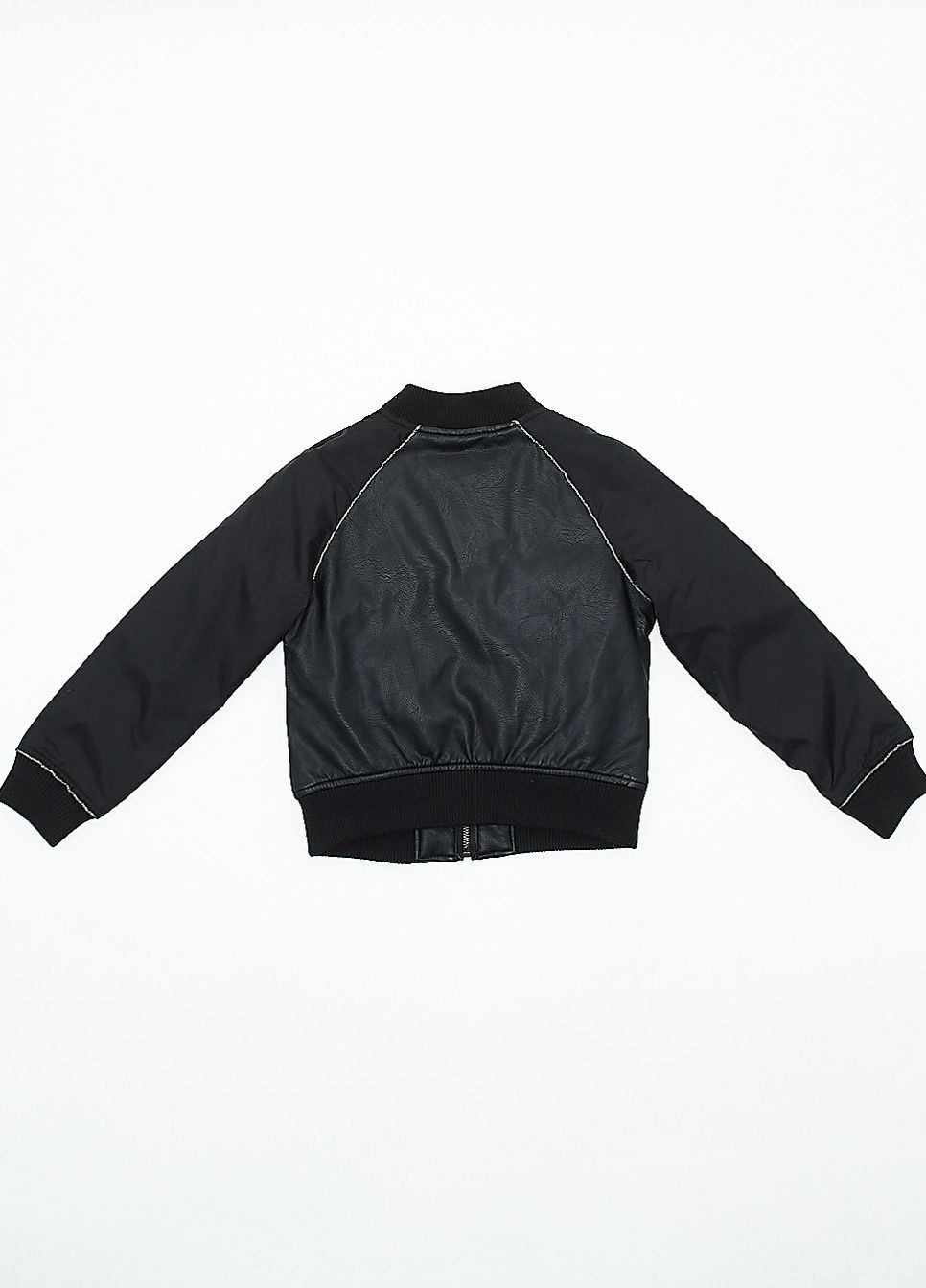 Черная куртка эко кожа,черный,benetton United Colors of Benetton