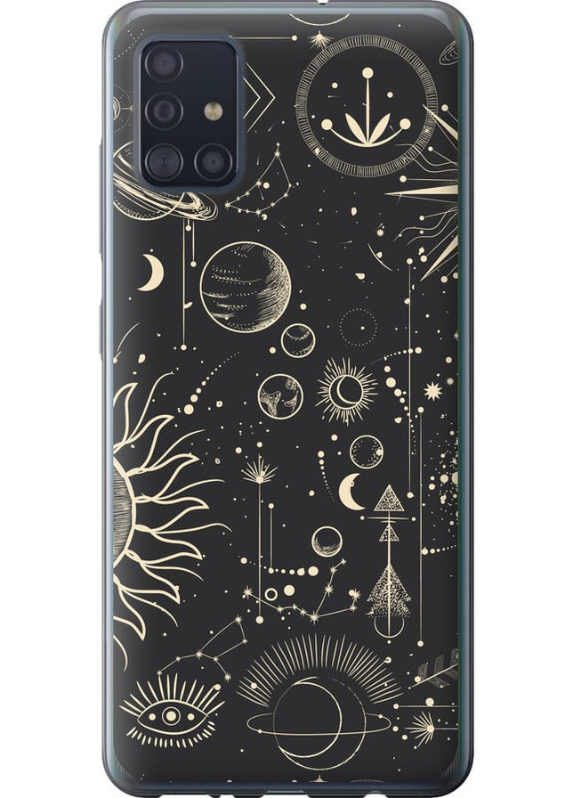 2D пластиковий чохол 'Фаза місяця' для Endorphone Samsung Galaxy A51 2020 A515F (258083053)