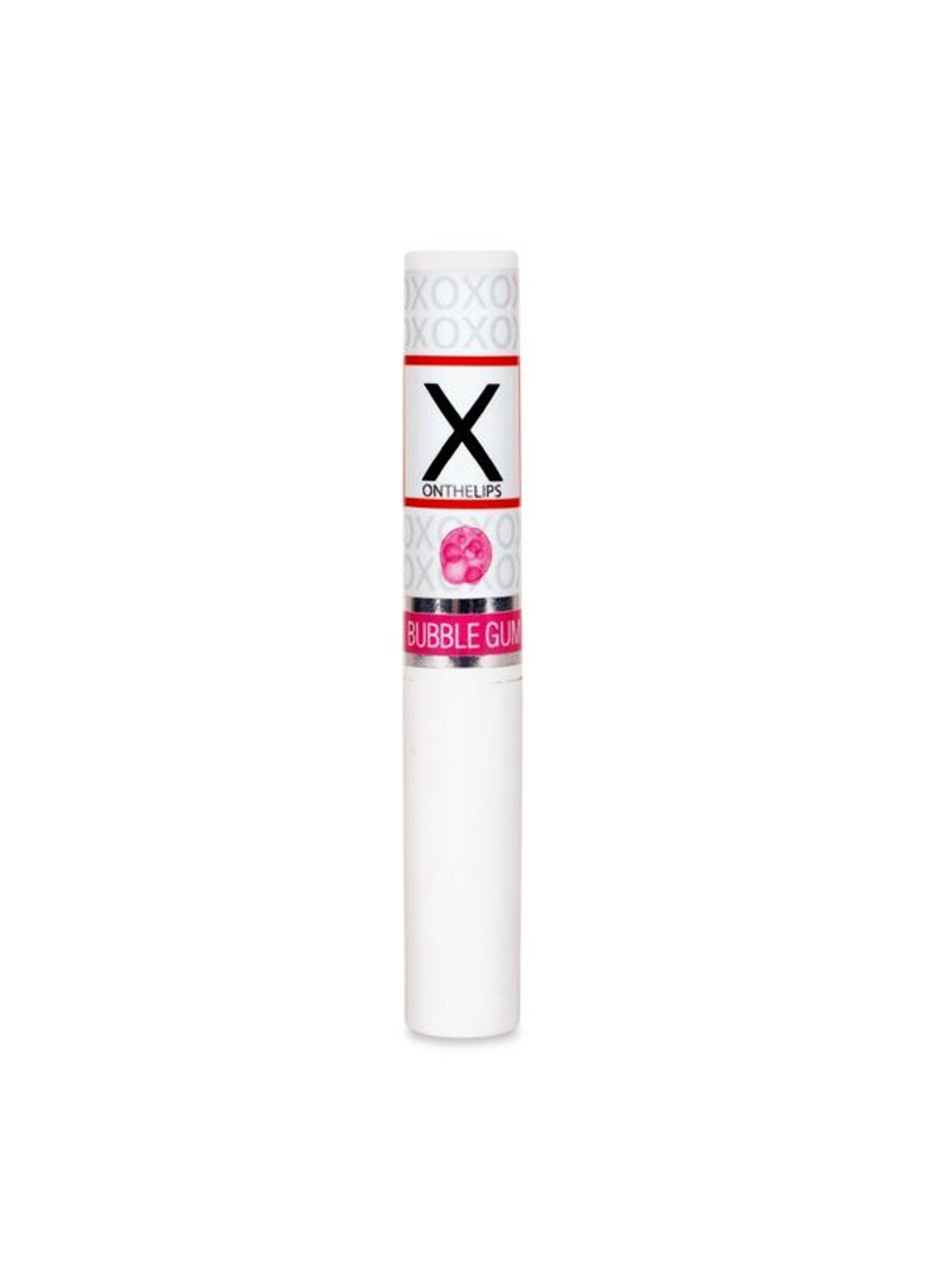 Стимулирующий бальзам для губ унисекс - X on the Lips Bubble Gum с феромонами, жвачка Sensuva (266554654)