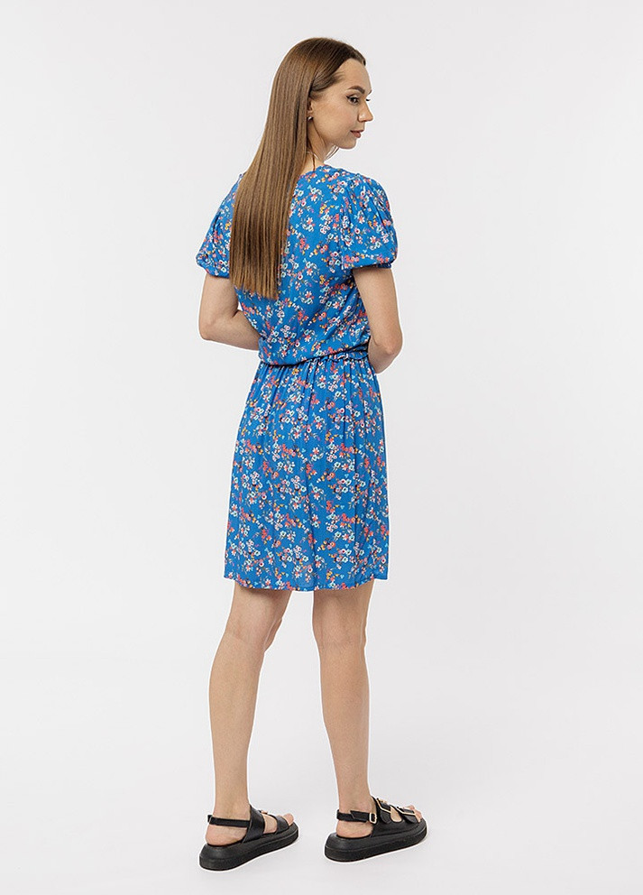 Синя жіноча коротка сукня колір синій цб-00219334 So sweet