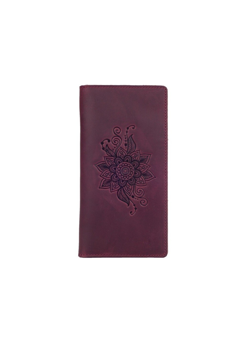 Кожаное портмоне WP-05 Mehendi Classic фиолетовый Фиолетовый Hi Art (268371762)