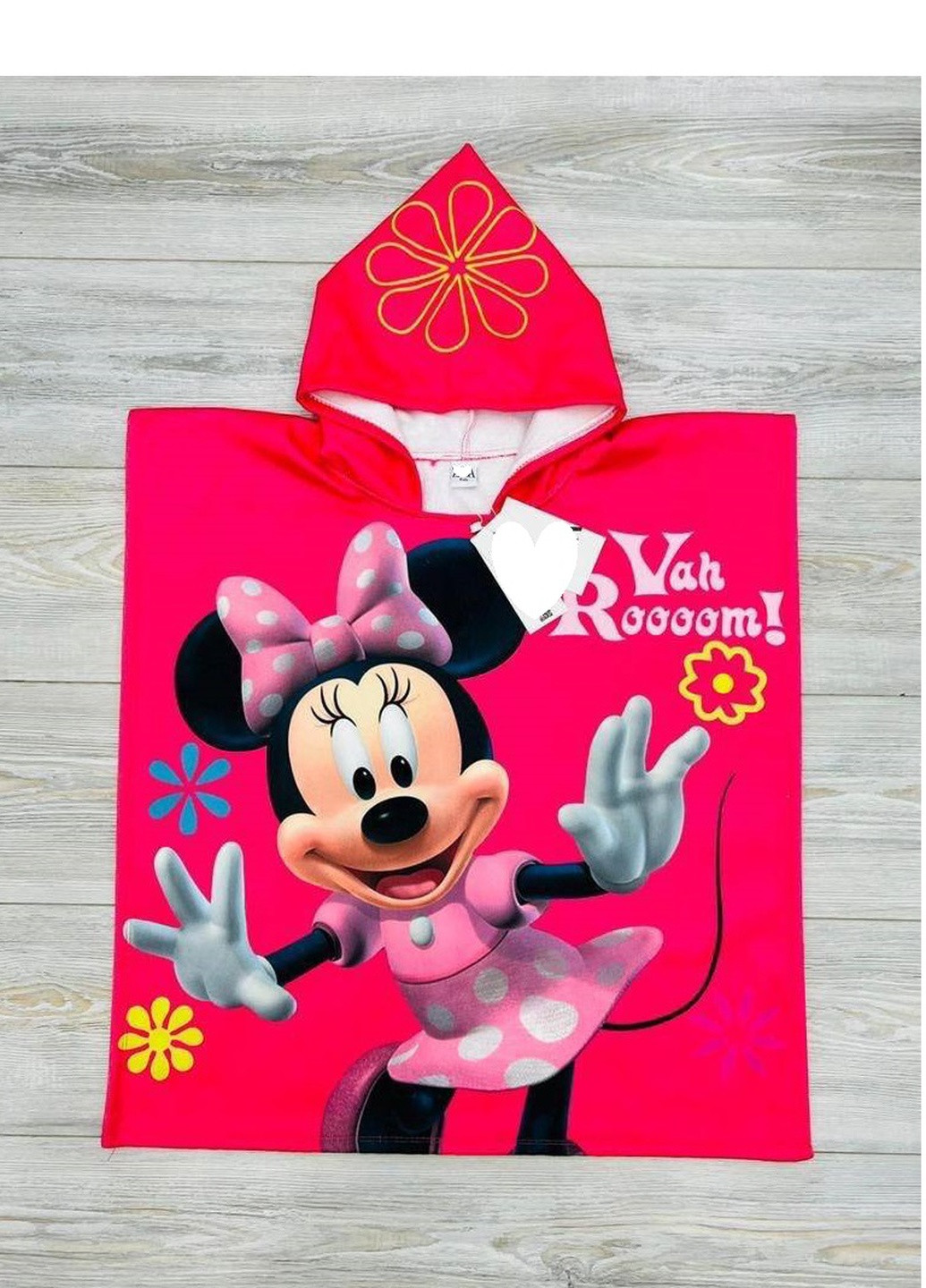 Рушник-пончо Minnie Mouse (Мінні Маус) TRW132121 Disney (258629706)