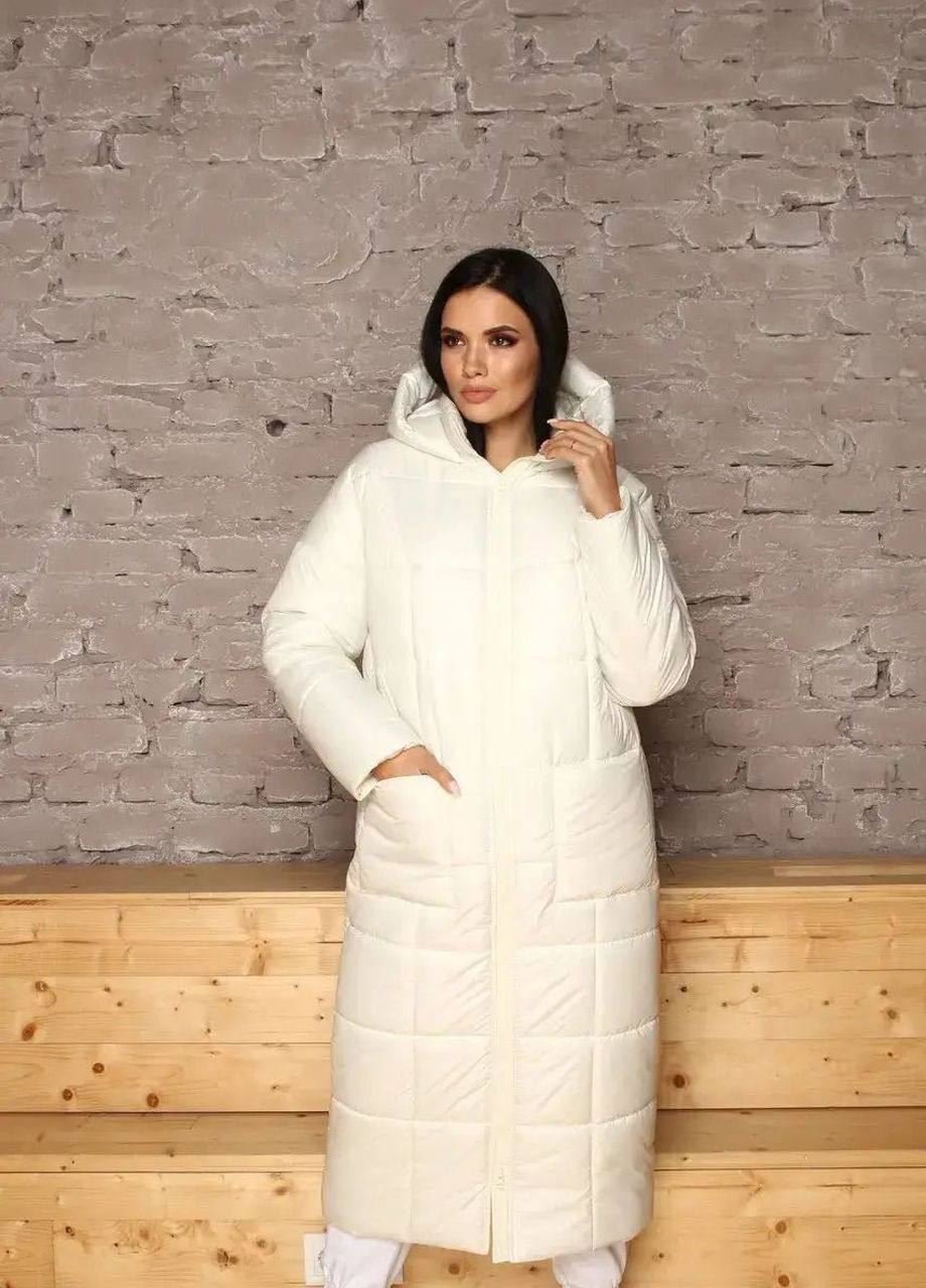 Молочная зимняя зимняя женская куртка SK