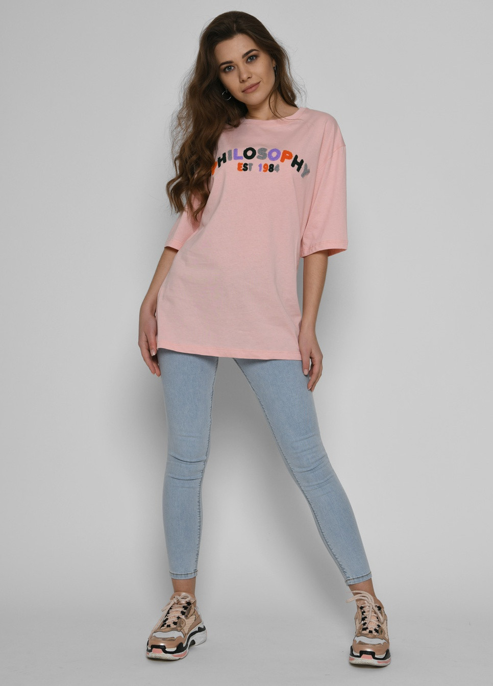 Розовая демисезон футболка Carica