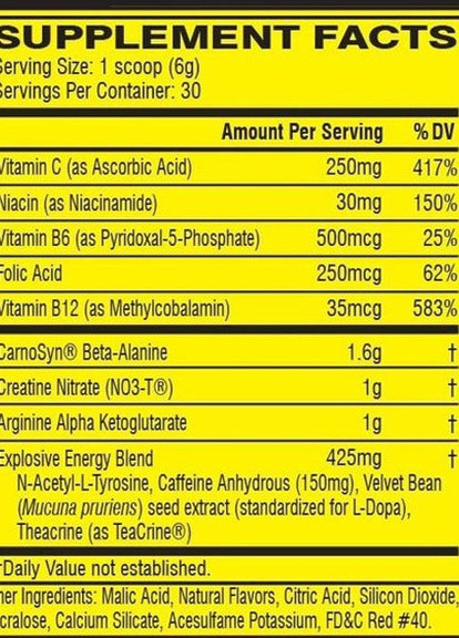 C4 Original 180 g /30 servings/ Cherry Lemonade Cellucor (257440460)