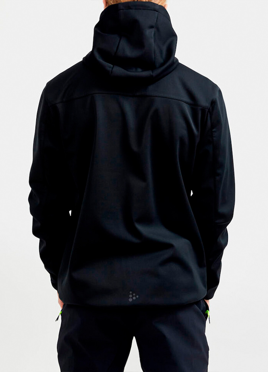 Черная демисезонная мужская куртка Craft Shell Jacket