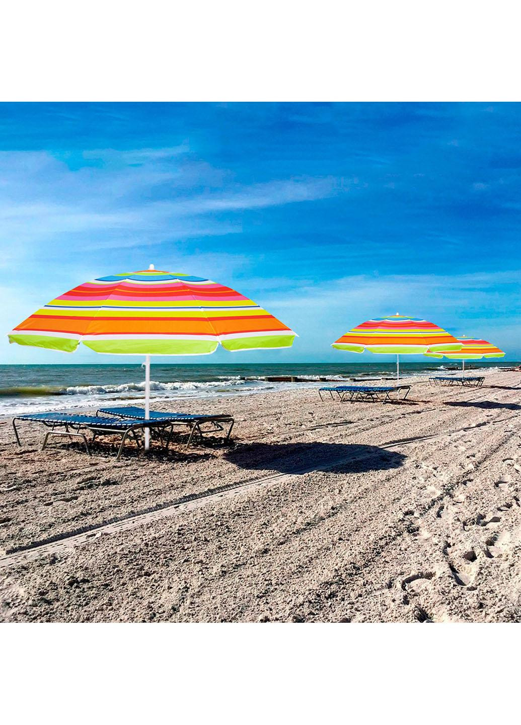Пляжна парасоля 160 см з регулюванням висоти BU0017 Springos (258354780)