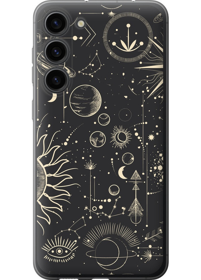 Силиконовый чехол 'Фаза луны' для Endorphone Samsung Galaxy S23 Plus (258094475)