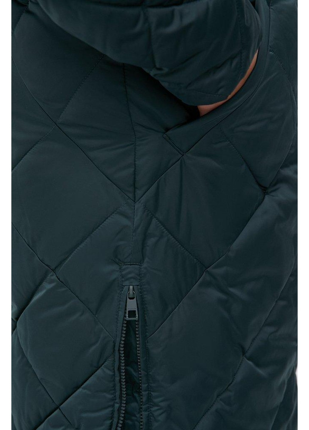Зеленая зимняя куртка fwb160130-530 Finn Flare