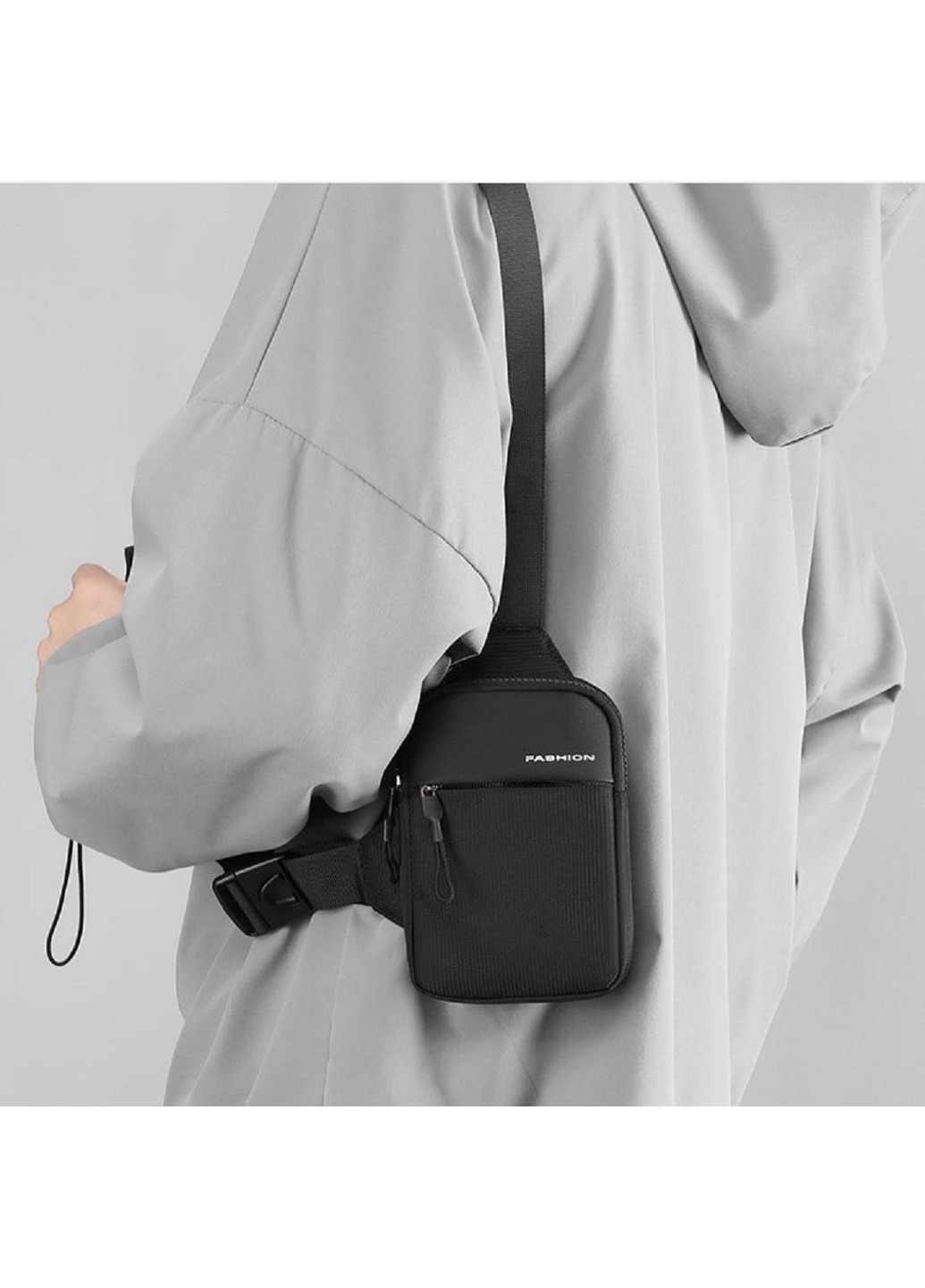 Текстильная мужская сумка через плечо ATN02-2042A Confident (277977516)