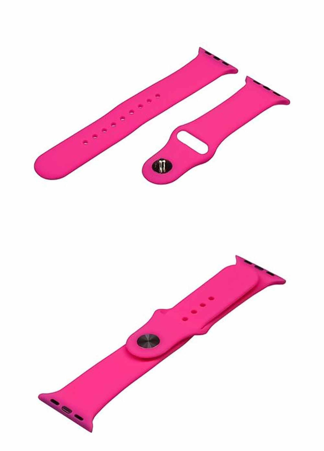 Ремінець силіконовий для Apple Watch Sport Band 38/ 40/ 41 mm розмір L колір № 33 колір різнокольоровий ЦБ-00195342 Rainbow High (259465077)