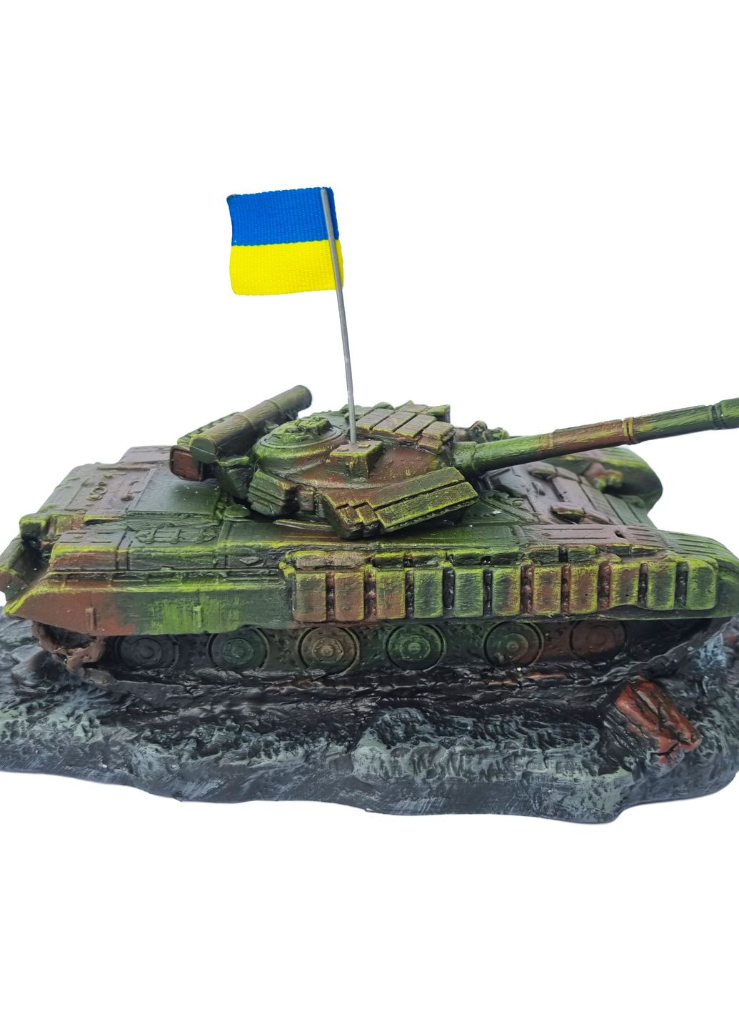 Декоративная статуэтка "Украинский танк Т-64БВ" №2 No Brand (261031209)