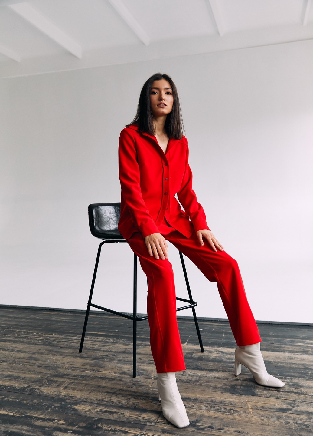 Штани з високою талією Kohai (264480605)