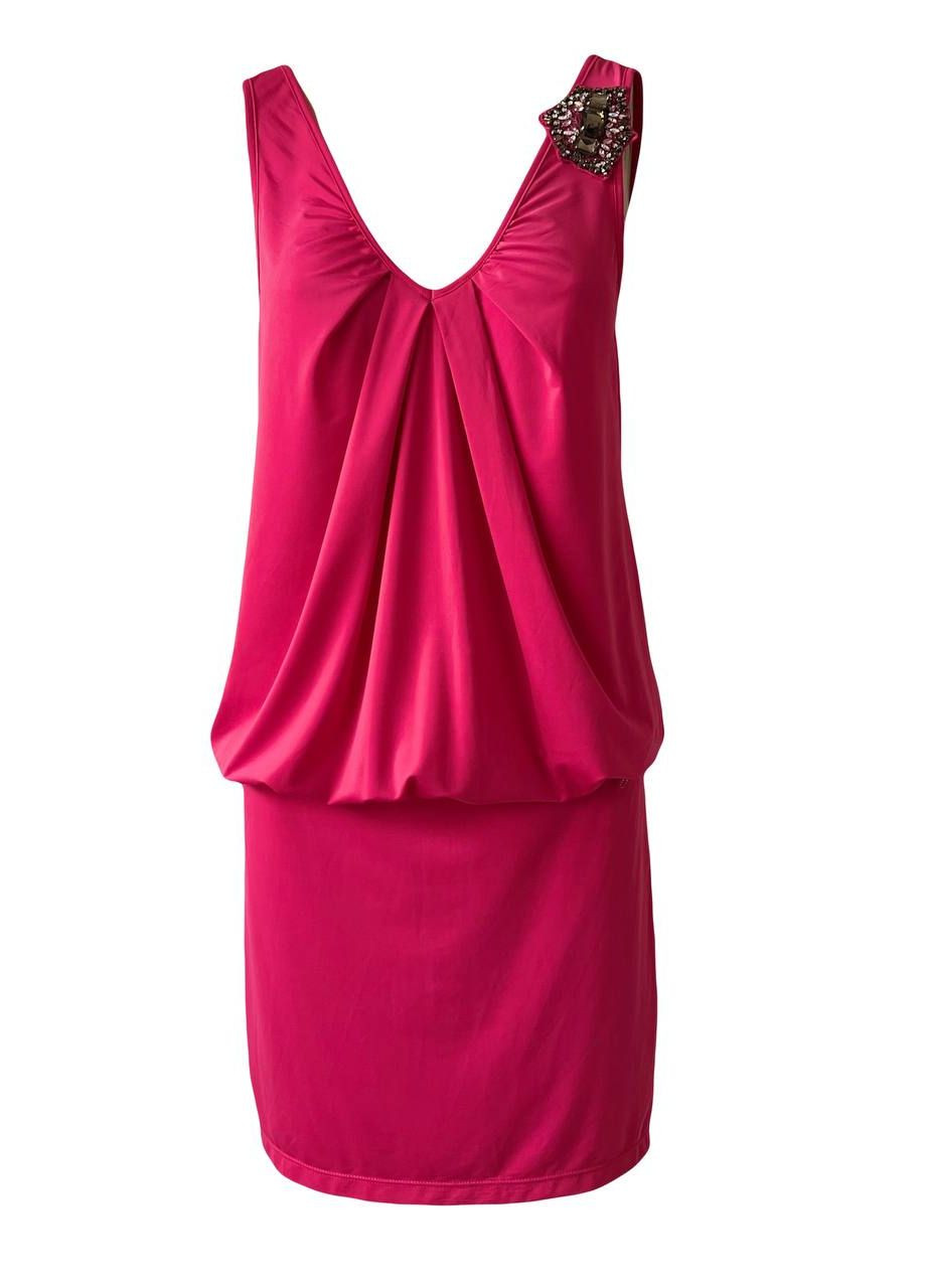Розовое вечернее, коктейльное, кэжуал, праздничный платье Liu Jo однотонное