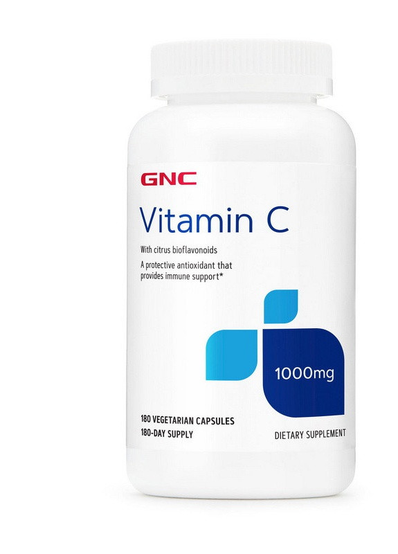 Vitamin C 1000 mg 180 Veg Caps GNC (256723828)