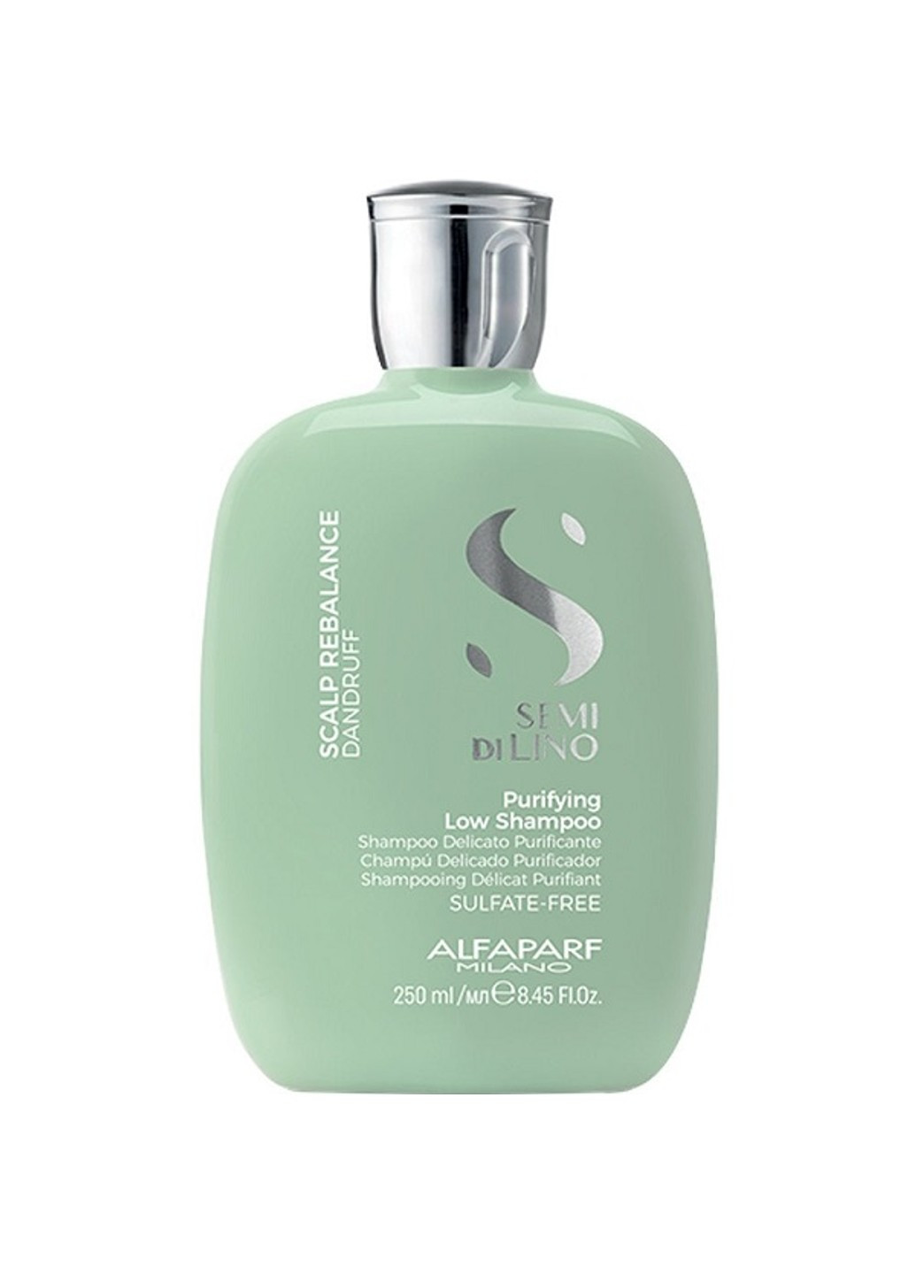 Шампунь для волосся проти лупи Milano Semi Di Lino Scalp Rebalance Purifying Low Shampoo 250 мл Alfaparf (276384940)