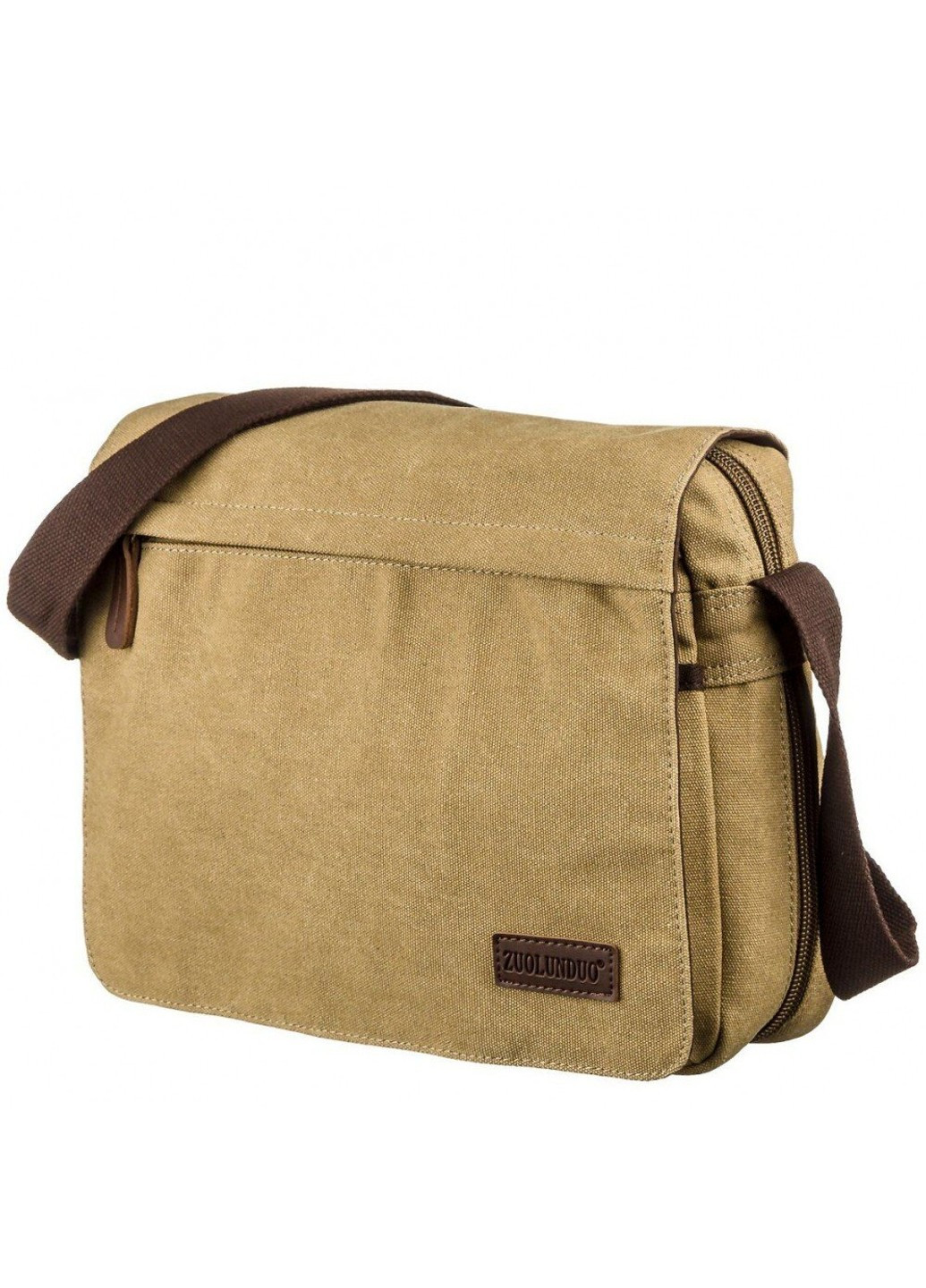 Чоловіча текстильна сумка кольору хакі 20188 Vintage (269994090)