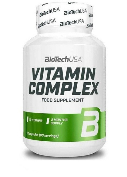 Vitamin Complex 60 Caps Biotechusa (257252389)