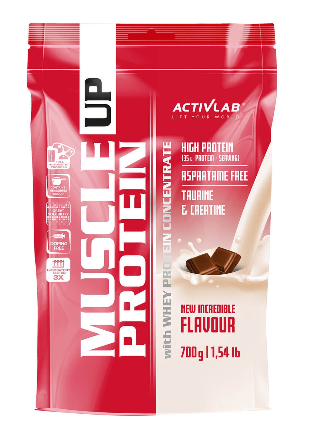 Протеин Muscle Up Protein 700 g (Chocolate) ActivLab (258482501)