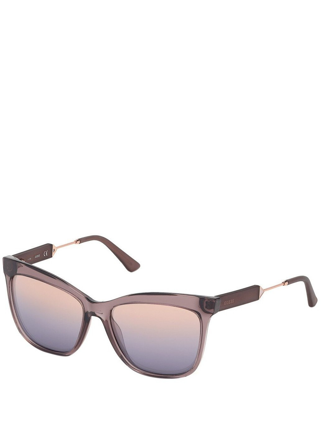 Солнцезащитные очки для женщин с зеркальными линзами pgu7620-83z55 Guess (262976194)