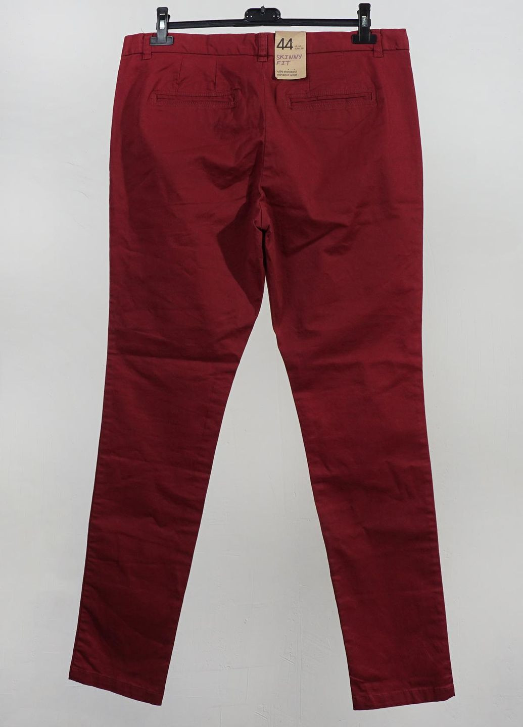 Темно-красные брюки Kiabi
