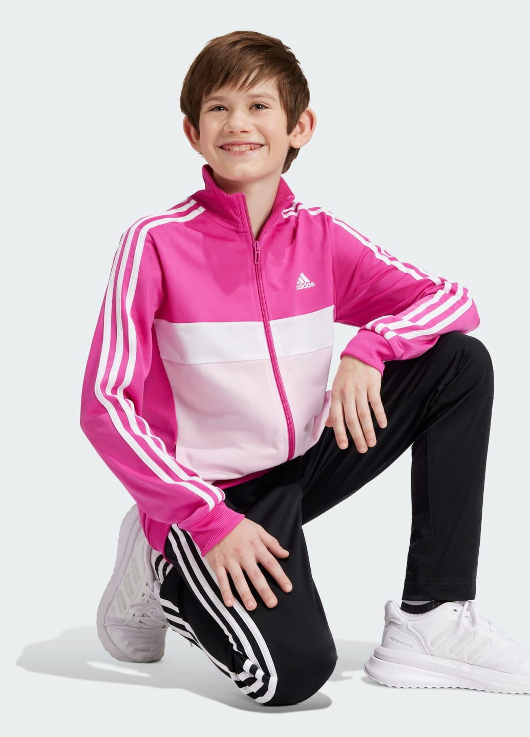 Спортивный костюм Essentials 3-Stripes Tiberio adidas (284346773)