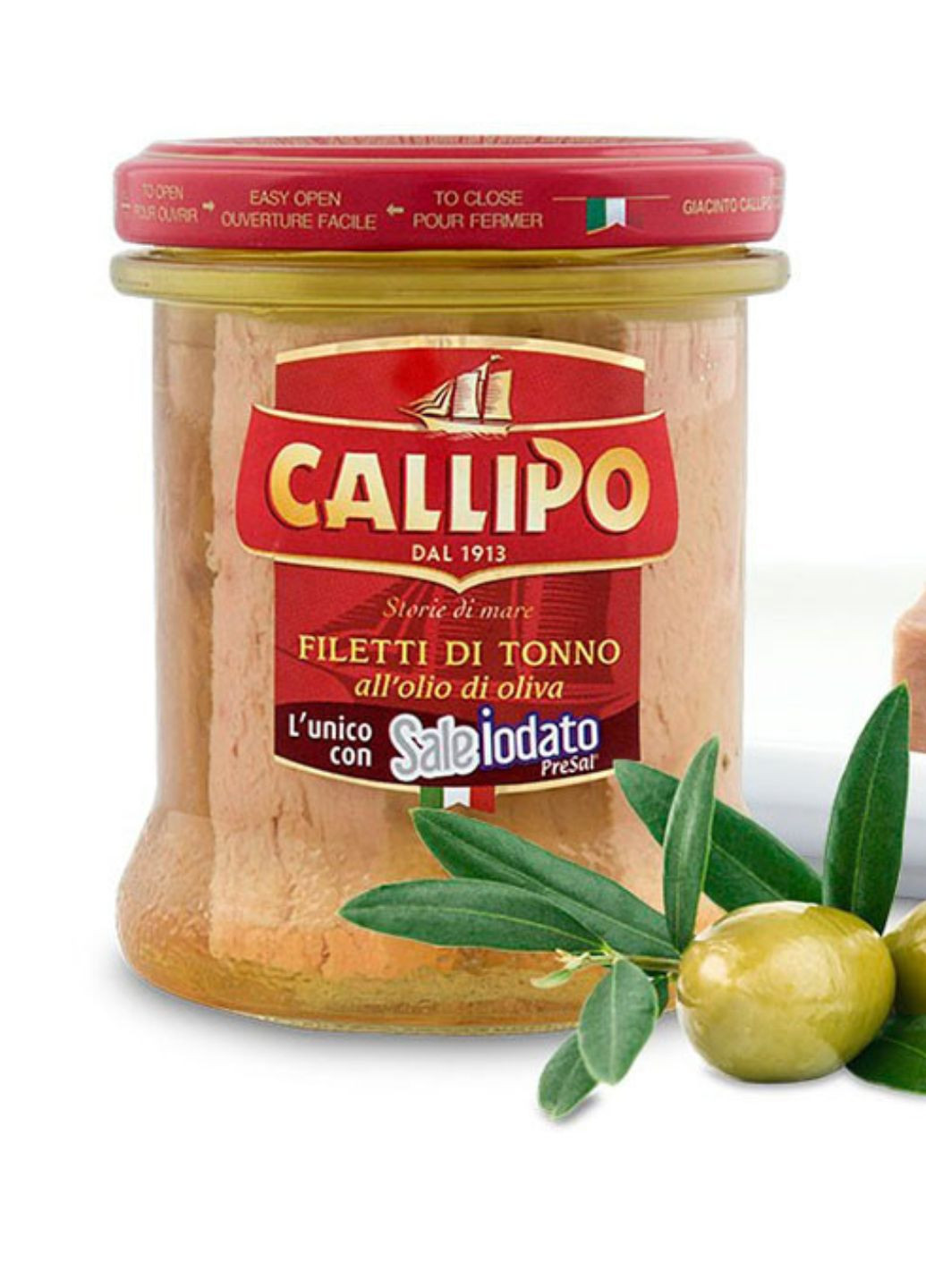 Філе тунця в оливковій олії 170 г Callipo (258474260)