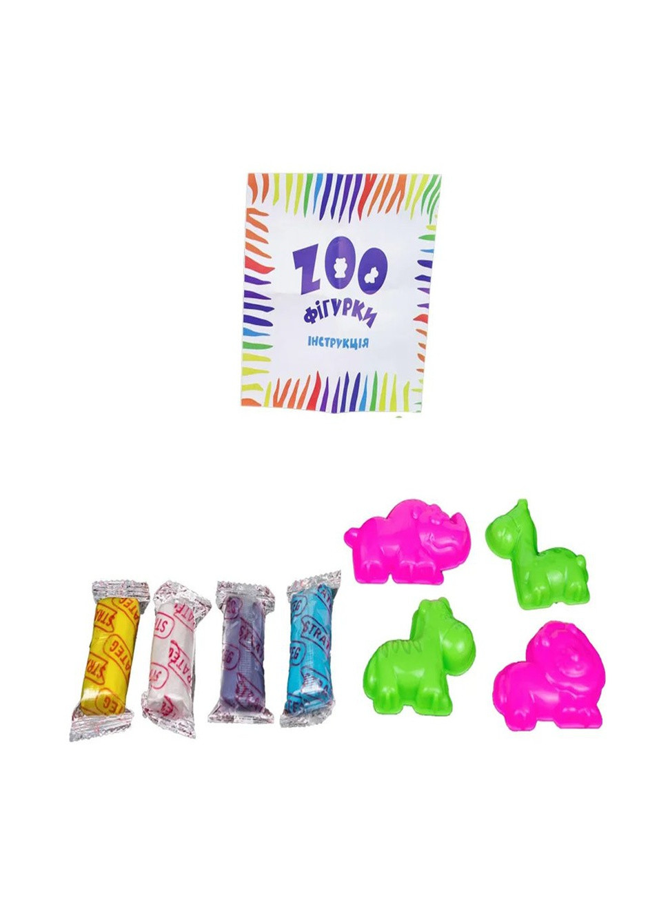 Набір для творчості "ZOO фігури" колір різнокольоровий ЦБ-00215407 Strateg (259465677)