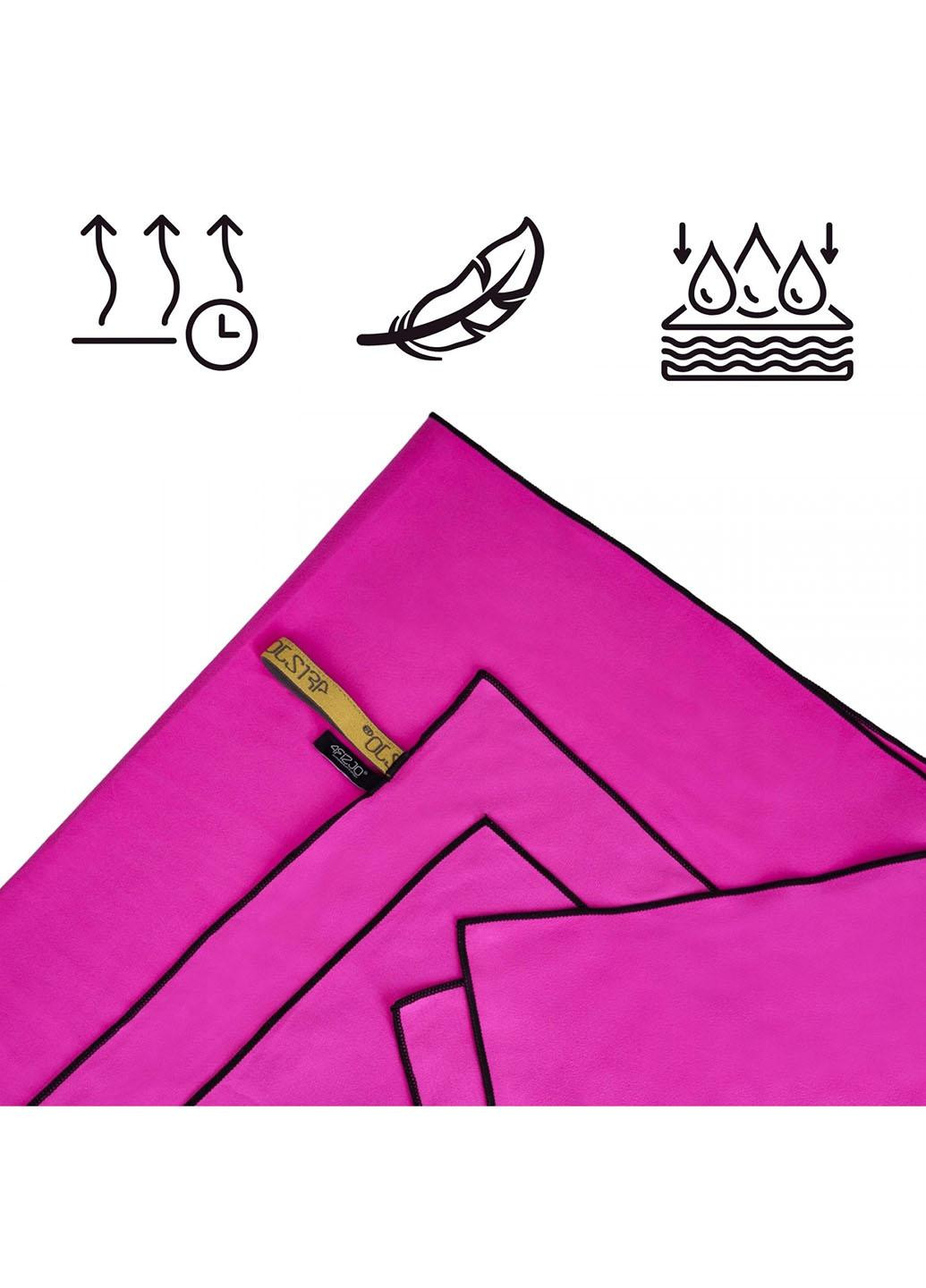 4FIZJO рушник спортивний xl 180 x 100 см з мікрофібри 4fj0433 pink рожевий виробництво -