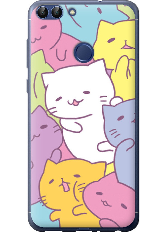 Силиконовый чехол 'Котики' для Endorphone Huawei P Smart (259323779)