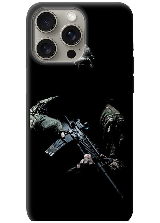 TPU чорний чохол 'Захисник v3' для Endorphone apple iphone 15 pro max (274065739)