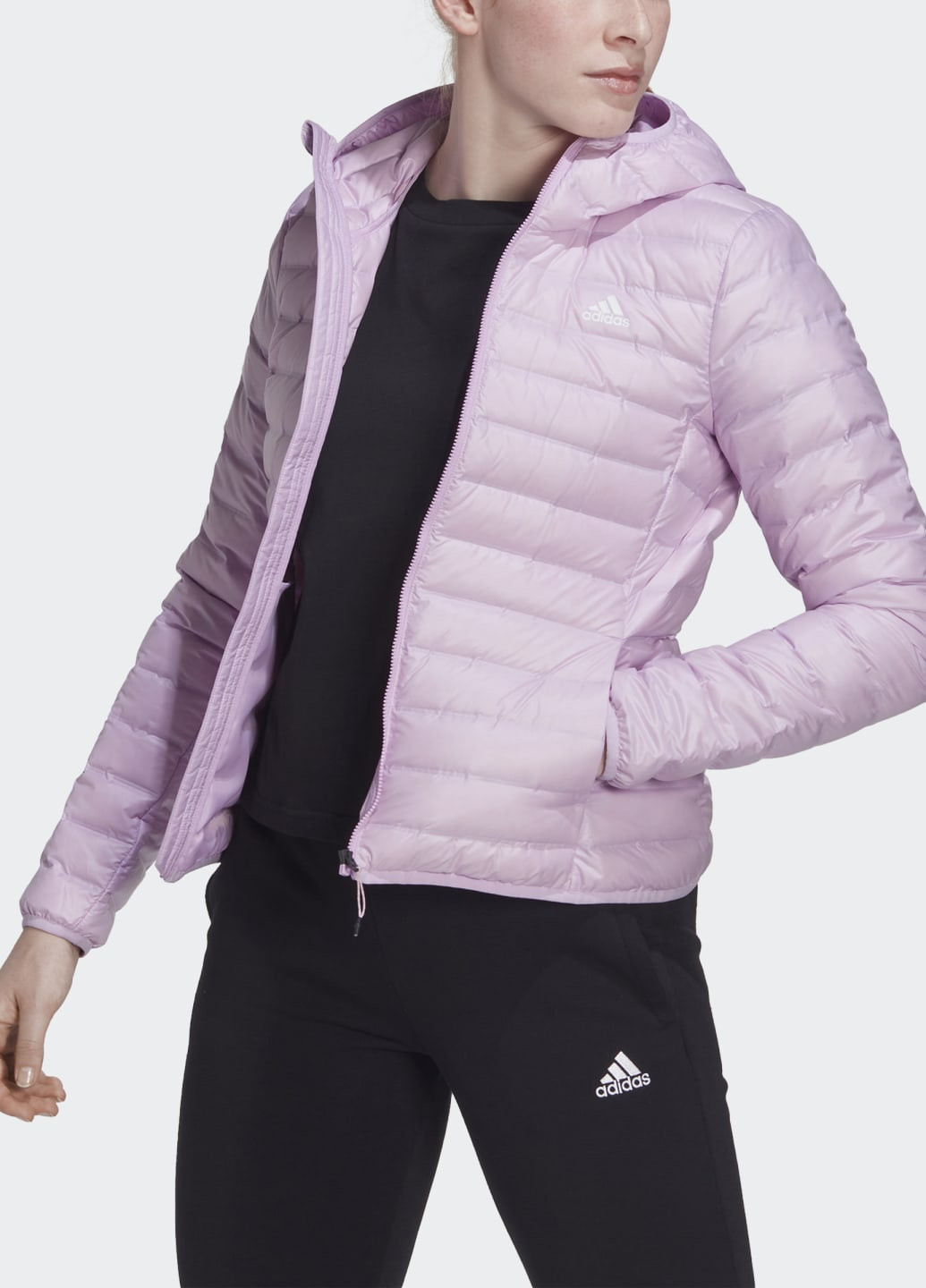 Фіолетова демісезонна куртка varilite adidas