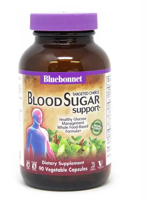 Targeted Choice, Blood Sugar Support 90 Veg Caps BLB2018 Bluebonnet Nutrition (257342576)