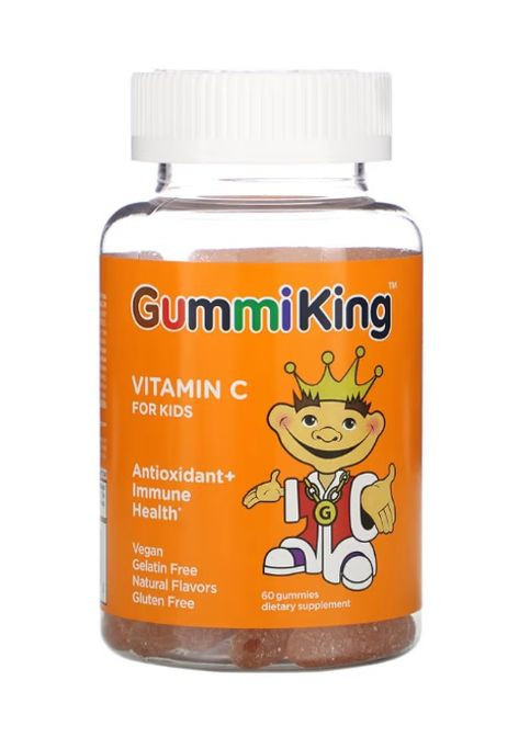 GummiKing, витамин C для детей, 60 жевательных таблеток Gummi King (269462866)