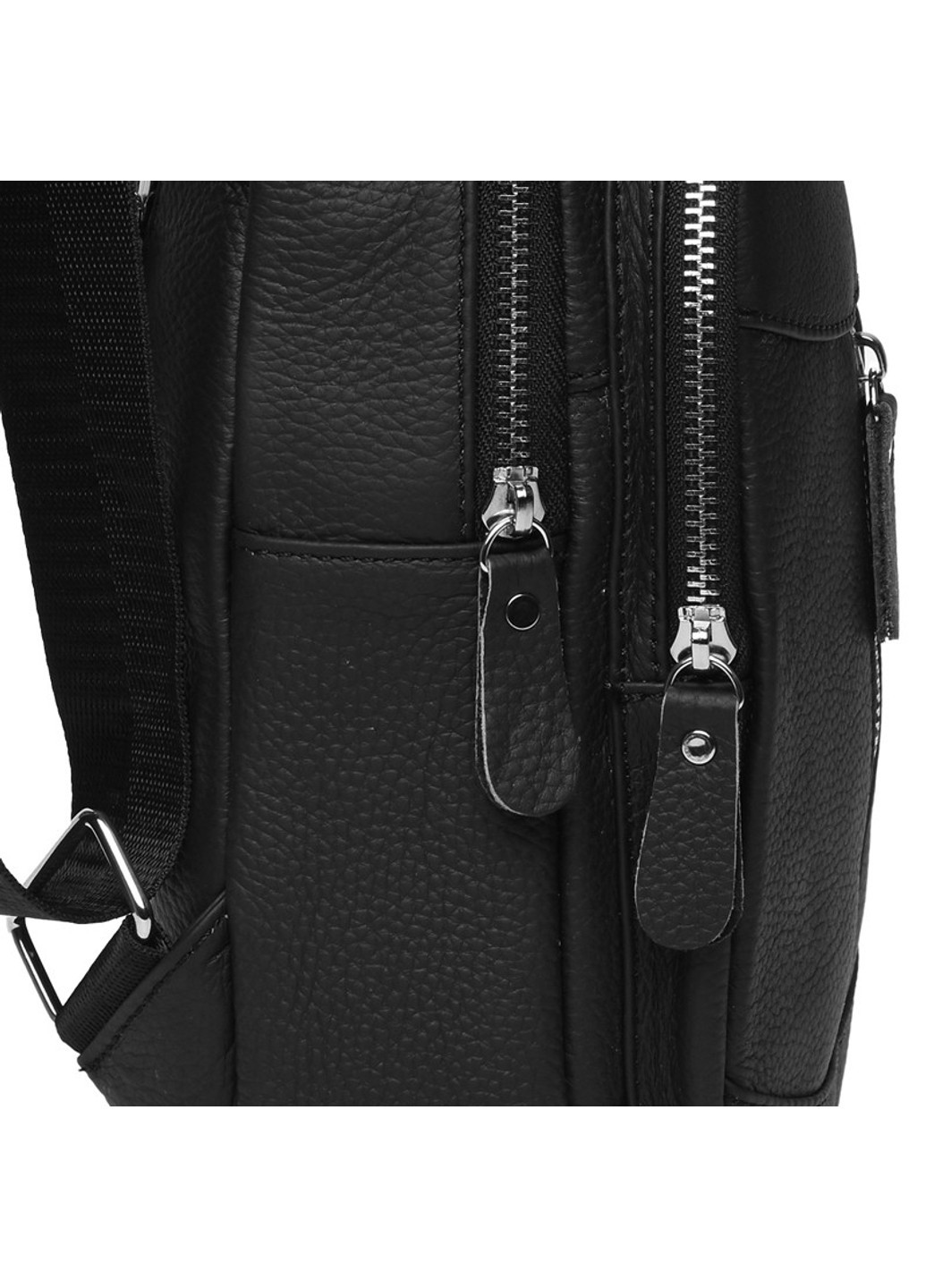 Шкіряний чоловічий рюкзак K1318-black Borsa Leather (271665077)