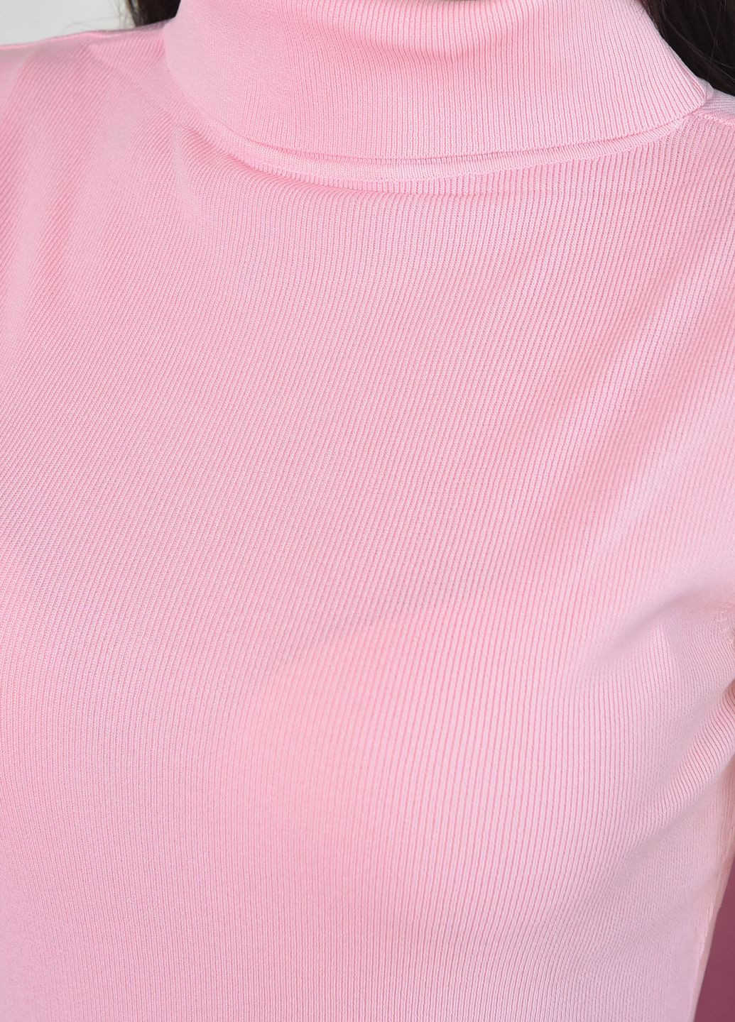 Гольф женский без рукавов розового цвета размер 46-48 Let's Shop (262596631)