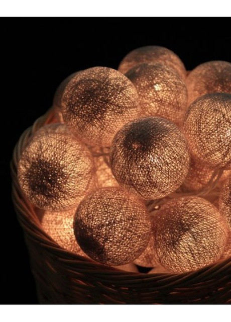 Гірлянда тайські ліхтарики CBL Stone 35 кульок від USB, 4 м Cotton Ball Lights (257960523)