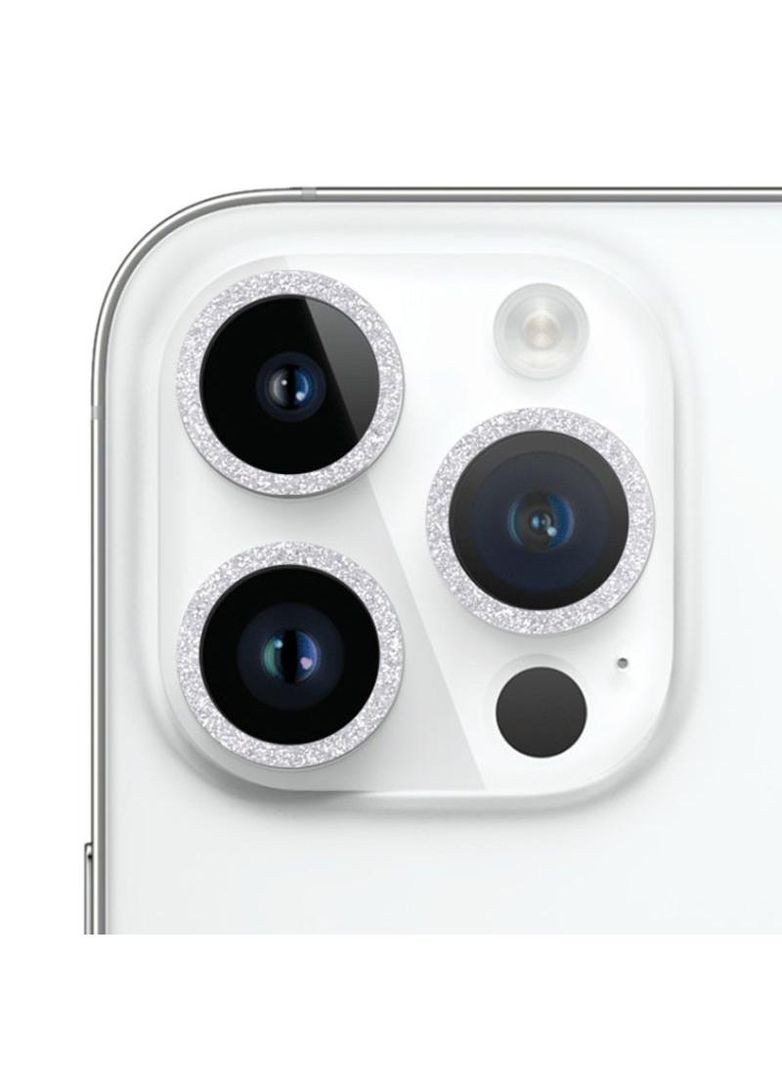 Захисне скло Metal Sparkles на камеру (в упак.) Apple iPhone 15 Pro (6.1") Epik (263135946)