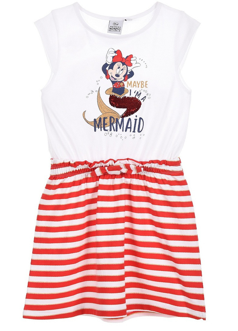 Красное платье minnie mouse (минни маус) et11171 Disney (257452003)