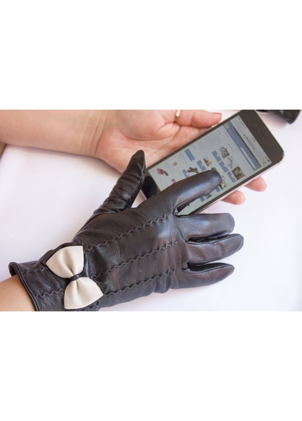 Женские сенсорные перчатки 390 L Shust Gloves (266143787)