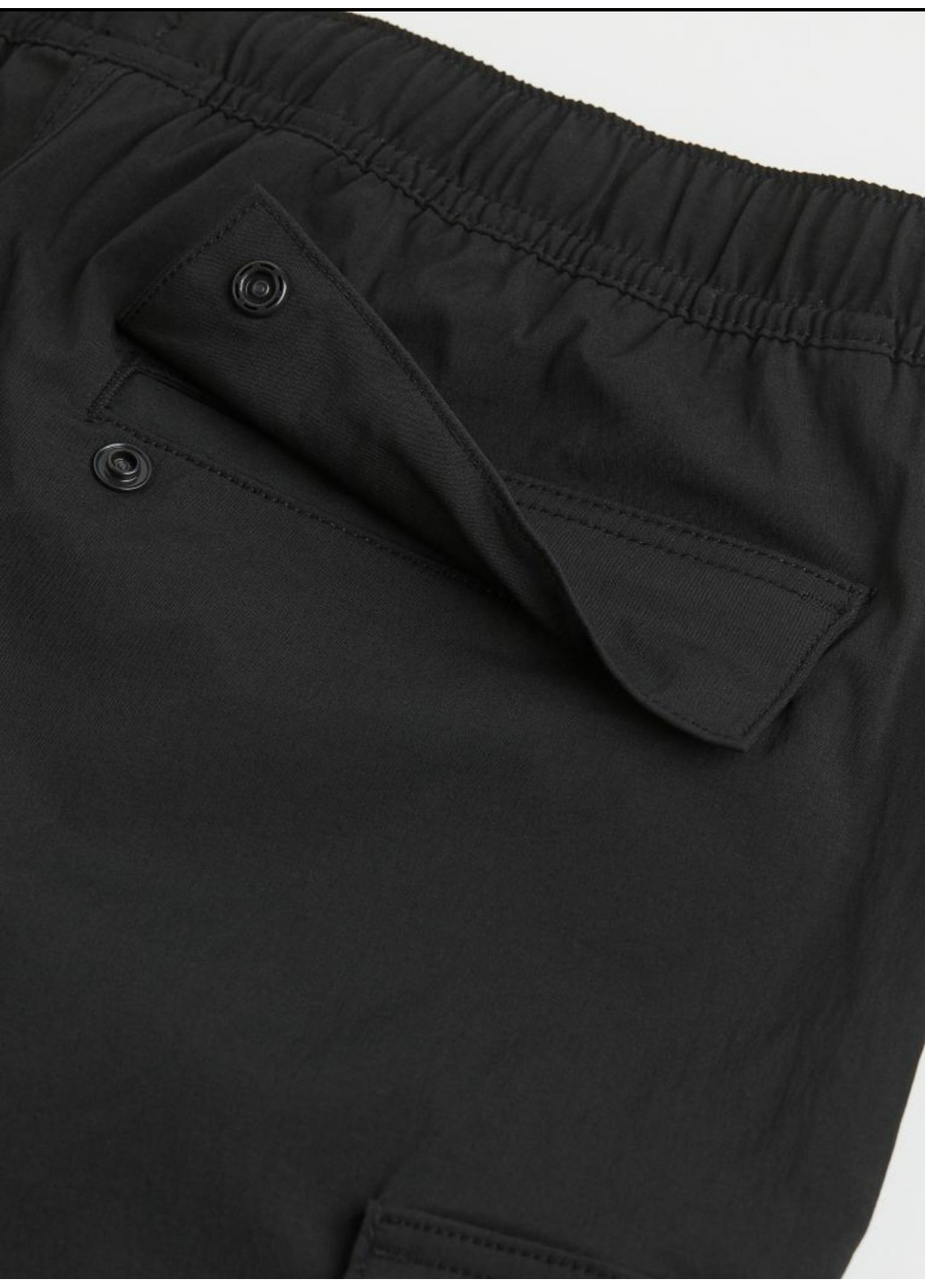Мужские шорты карго Regular Fit Н&М (55820) S Черные H&M (259017672)