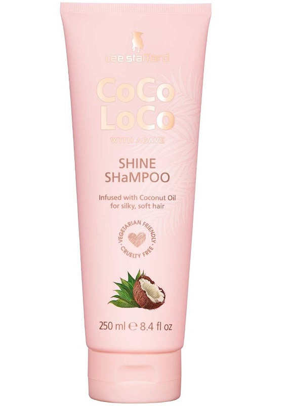 Увлажняющий шампунь с кокосовым маслом и эссенцией агавы Coco Loco With Agave Shine Shampoo 250 мл Lee Stafford (256873840)