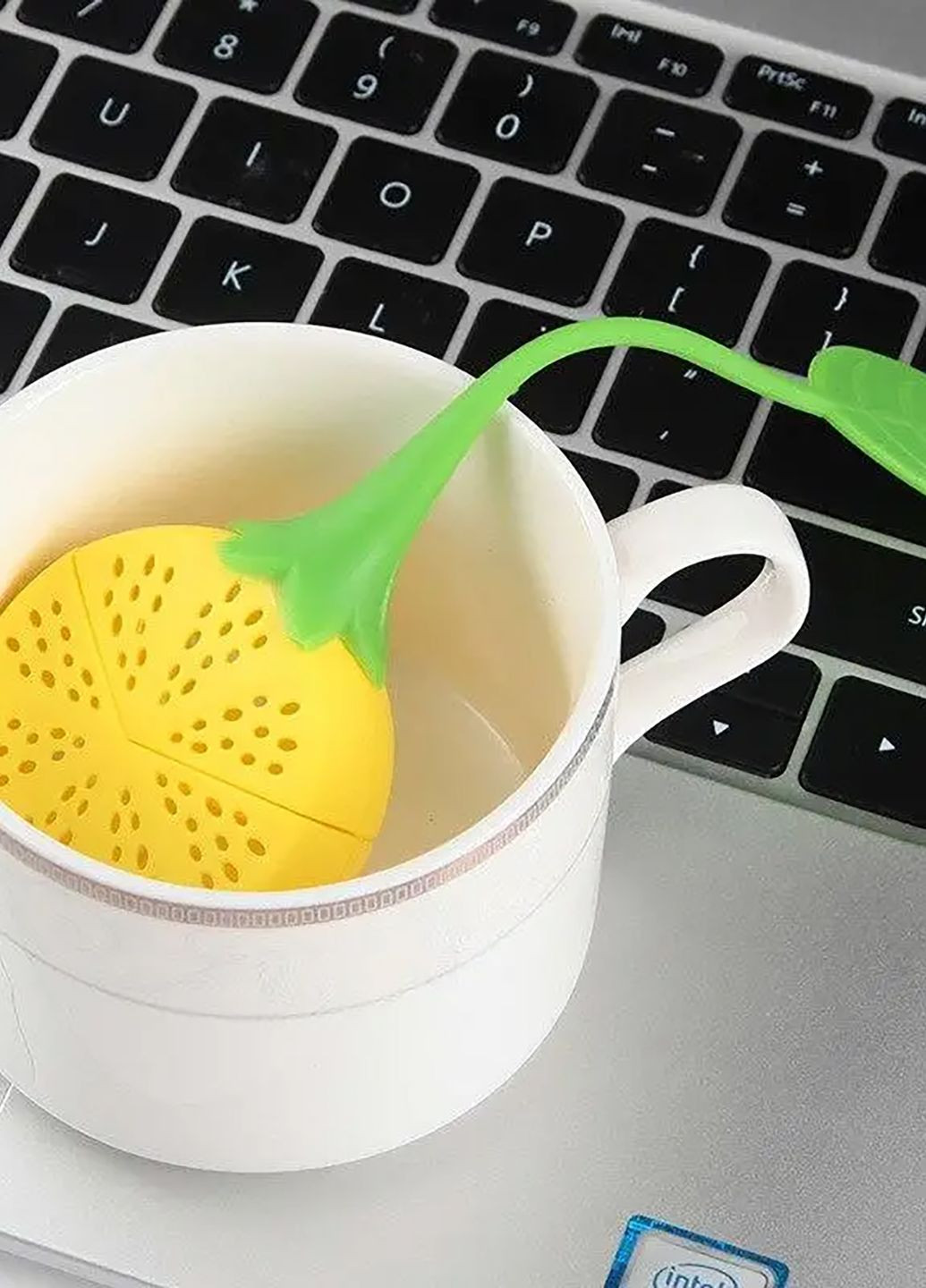 Заварник ситечко для заварювання силіконовий для чаю у вигляді фруктів (лимон) Kitchen Master (274060151)