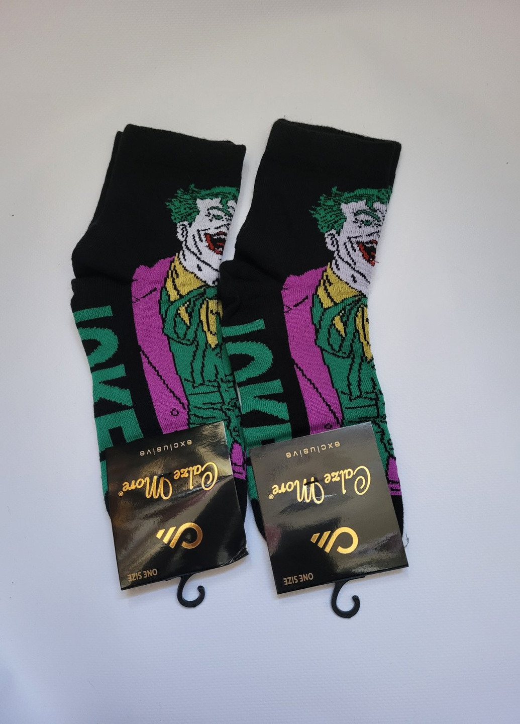 Мужские носки принт Джокер 2 пары Корона шкарпетки (256753658)