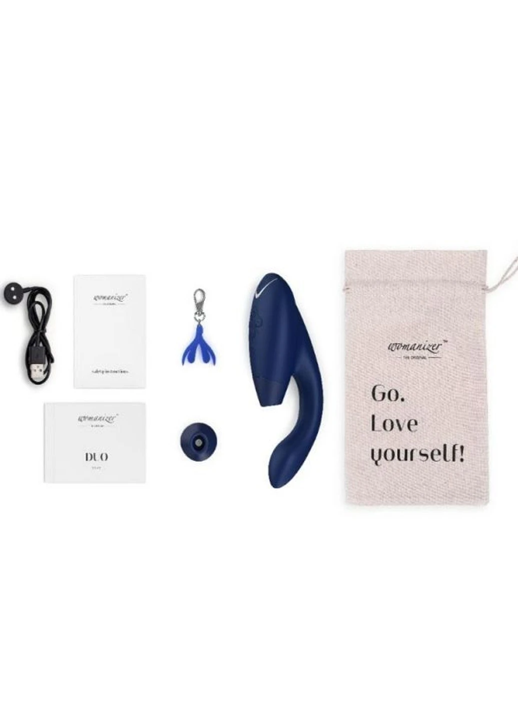 Інноваційний безконтактний стимулятор Duo Blueberry Womanizer (269000106)
