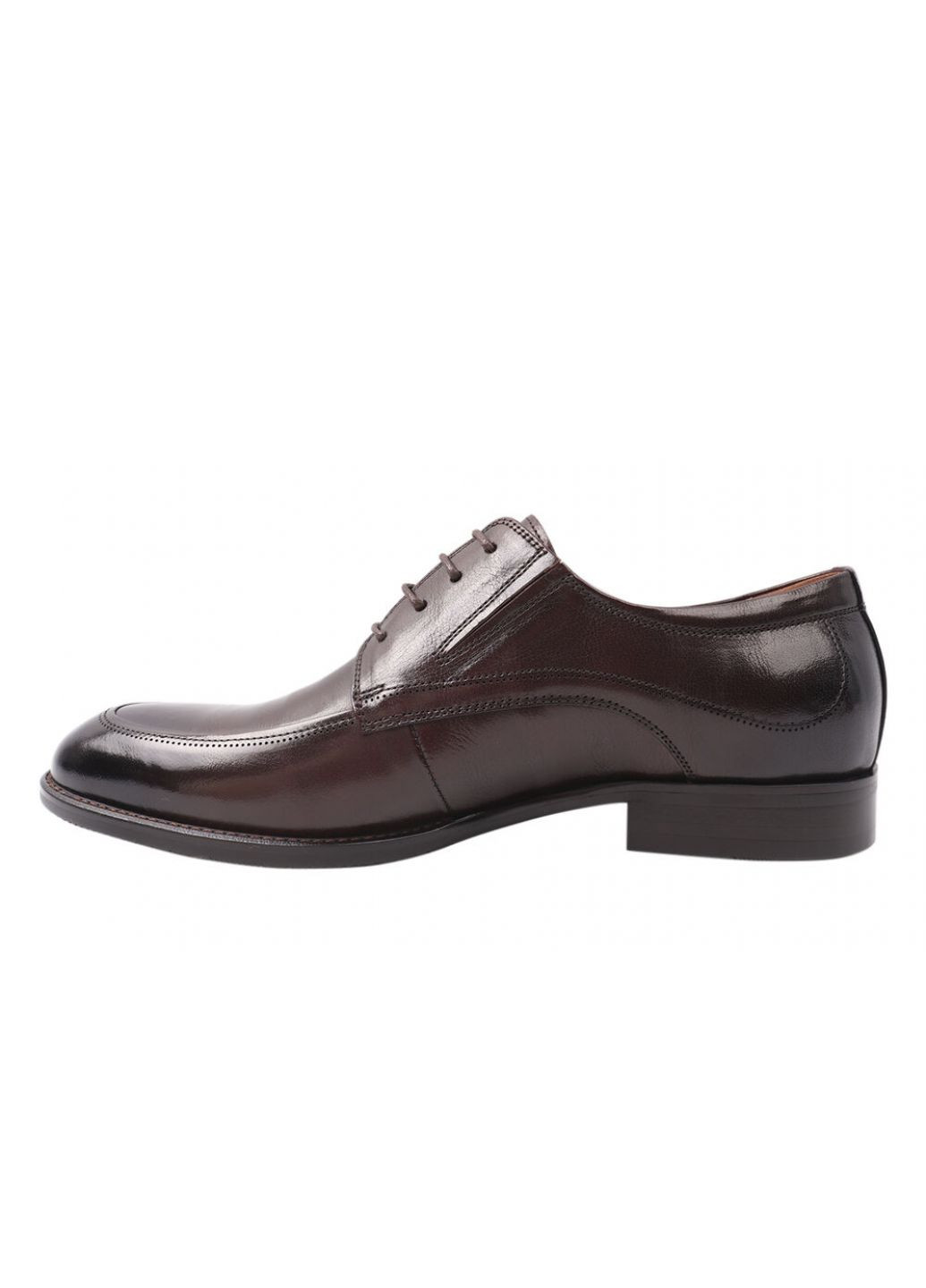 Коричневые туфли мужские из натуральной кожи, на низком ходу, на шнуровке, коричневые, lido marinozi Lido Marinozzi