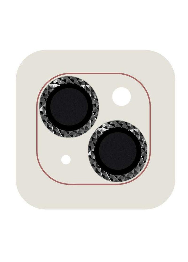 Захисне скло Metal Shine для камери (в пакованні) на Apple iPhone 14 (6.1") Epik (258907325)