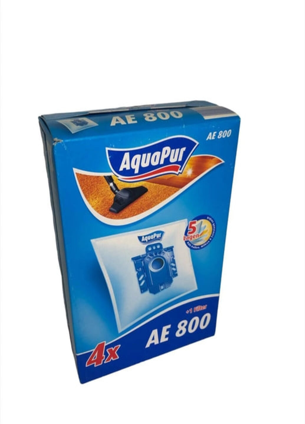 Многоразовые мешки для пылесосов AEG, Hanseatic, Privileg, Thomas 4 шт. + фильтр Aquapur (263276529)